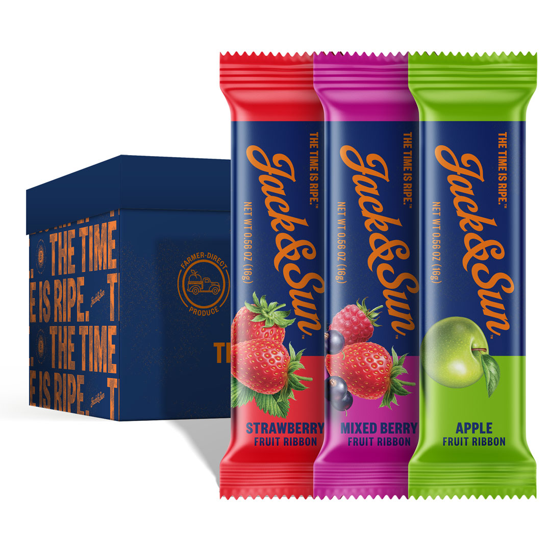 4" Fruit Ribbons (Box of 300)